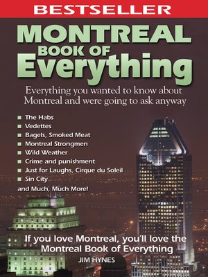 cover image of Montreal Book of Everything
